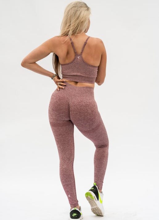 Image of Bootyful Contour Set Red Marl