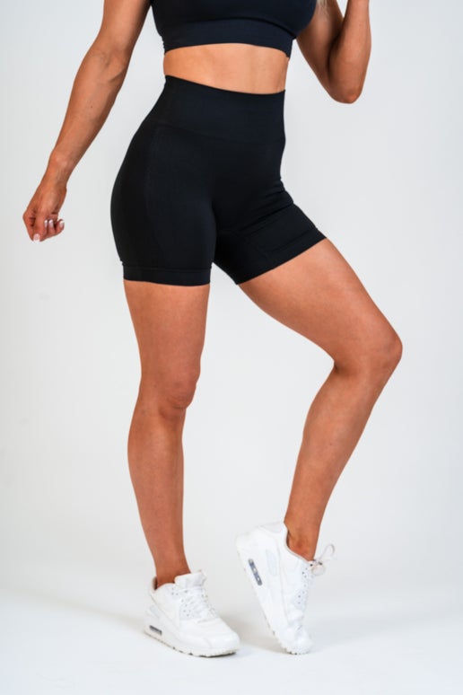 Image of Seamless Shorts Black